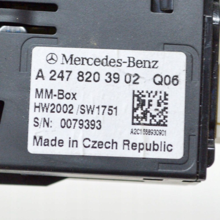 MERCEDES-BENZ A W177 2021 PRISE RACCORD AUX