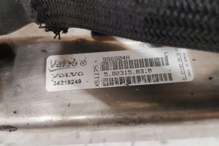 RADIATEUR EGR VOLVO V70 II (SW) 31219249 2.4L DIESEL 120KW 2008
