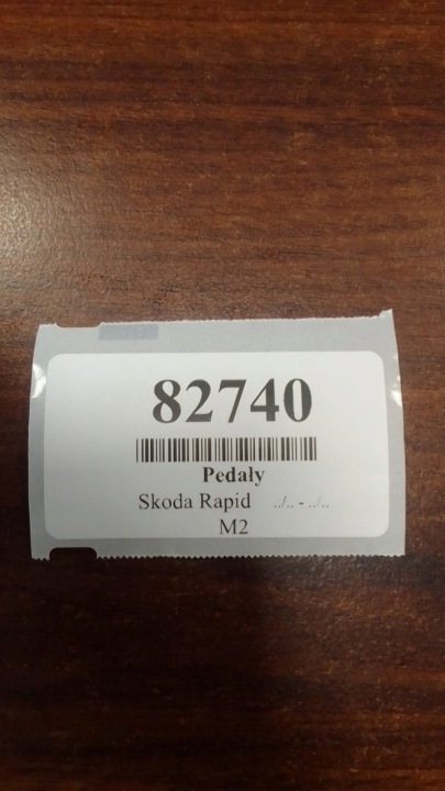 SKODA RAPID II LIFT PÉDALE FREINS 6C1721058D