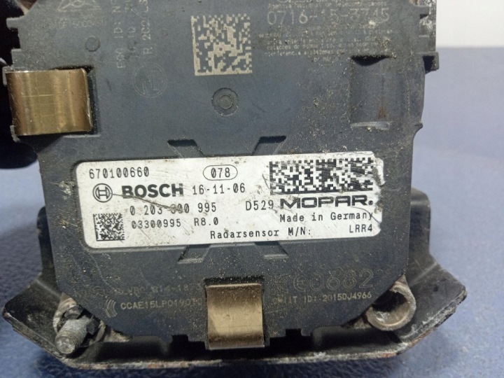 MASERATI LEVANTE RADAR CAPTEUR ACTIF RÉGULATEUR DE VITESSE ACC 670100660