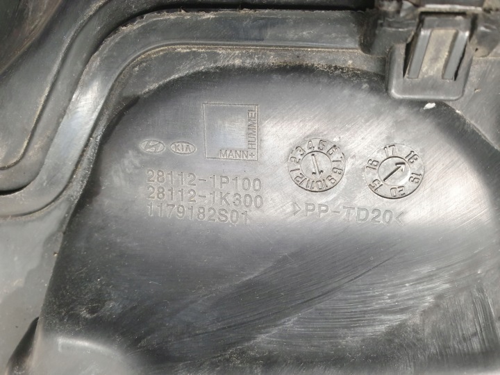 HYUNDAI IX20 12-19 CHÂSSIS FILTRE AIR 1.4B 28110-1K300 28190-1P000