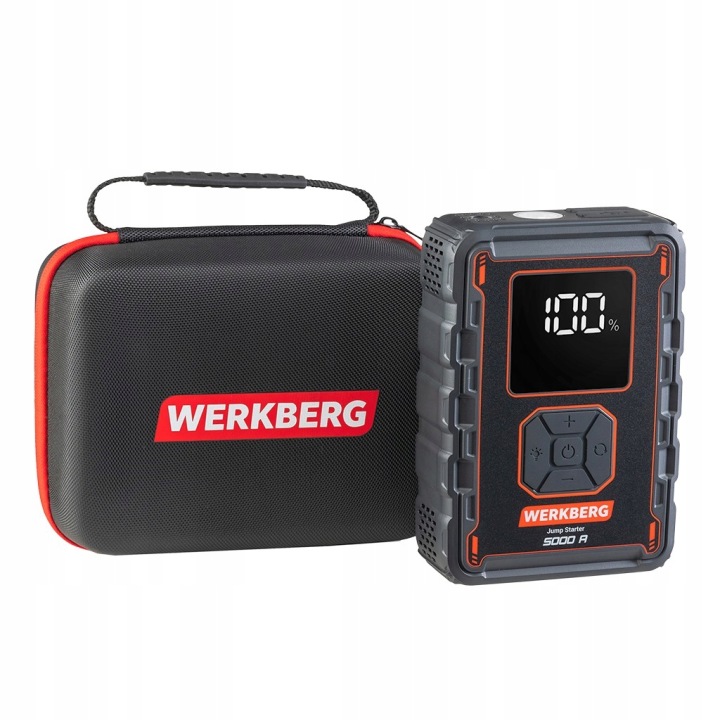 DISPOSITIF DÉMARRAGE POWERBANK BOOSTER 5000A 32000MAH COMPRESSEUR