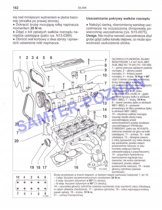 VW Sharan Ford Galaxy Seat Alhambra (1995-2006) poradnik Sam naprawiam 24H
