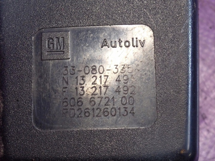 OPEL ZAFIRA B II 05-10 TENDEUR COURROIE DROIT AVANT 13217491 2 GOUPILLE