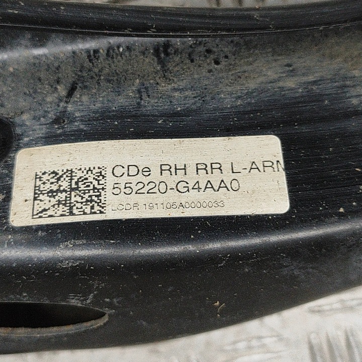 BRAS DE SUSPENSION DROIT ARRIÈRE ARRIÈRE KIA CEED III 17-22 55220-G4AA0
