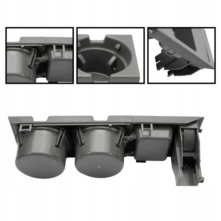 POIGNÉE SUR GODETS BOISSONS CUPHOLDER MONETNIK VERS BMW E46 KIT 51168217953