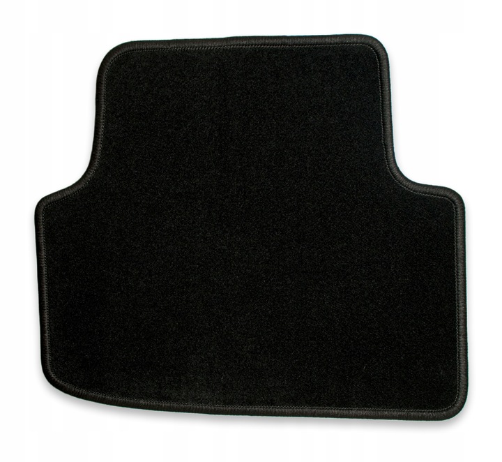 ALFOMBRILLAS ESCOBILLAS DE FELPA NEGRAS PARA SKODA OCTAVIA II (2004-2013) + HAFT 