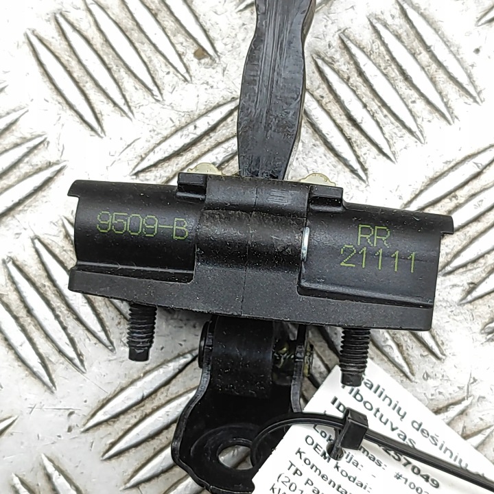 LIMITEUR ARRIÈRE DROITS PORTES TESLA MODÈLE 3 108950900B 34257049 258KW