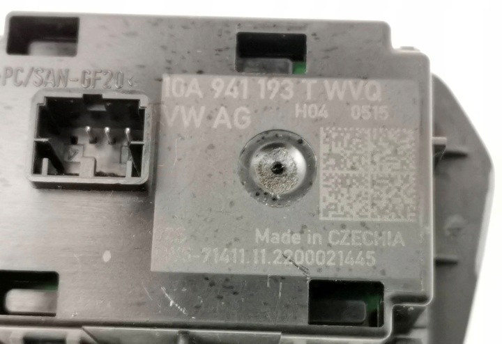 COMMUTATEUR RÉGLAGES FEUX VW ID.3 ID3 ID.4 ID4 10A941193T NEUF ORIGINE