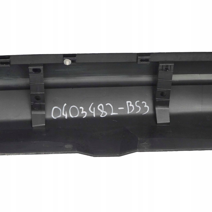 BMW E83 MOULURE SEUIL DROIT MODULE NOIR SAPPHIRE