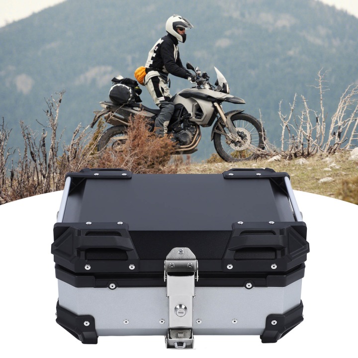 COFFRE MOTOCYCLETTE AVEC WYJMOWANA SUPPORT I WKADKA 28L GRANDE ODPORNOSC SUR 7V