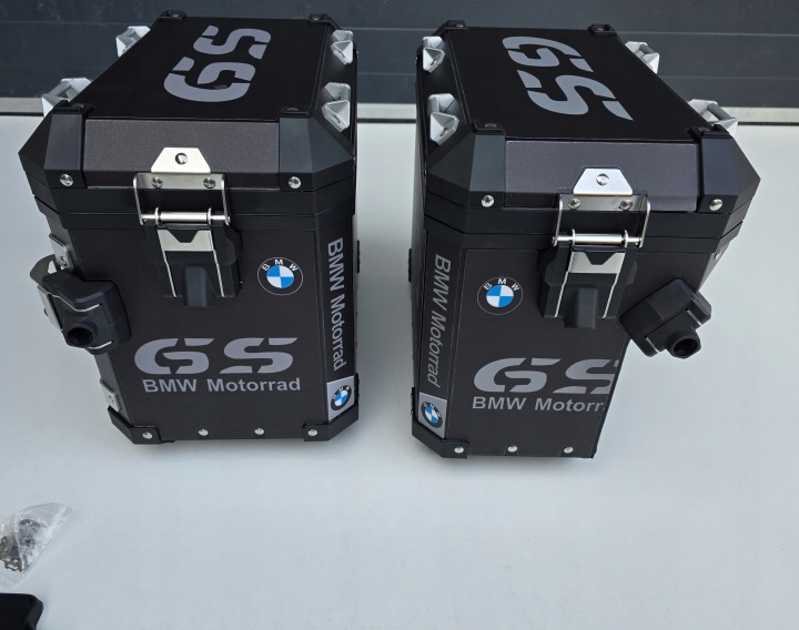 BMW F750GS F 850 GS F 900 GS COFFRE MALLES NOUVEAU ENSEMBLE 3 PCS +OKLEINA+STELAZE