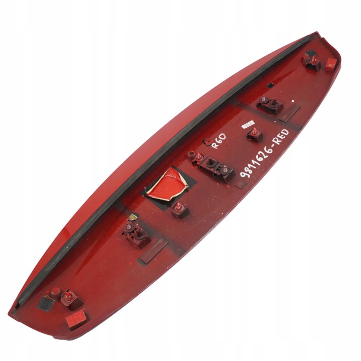 MINI R60 SPOILER ARRIÈRE COUVERCLES DE COFFRE ROUGE 9801389