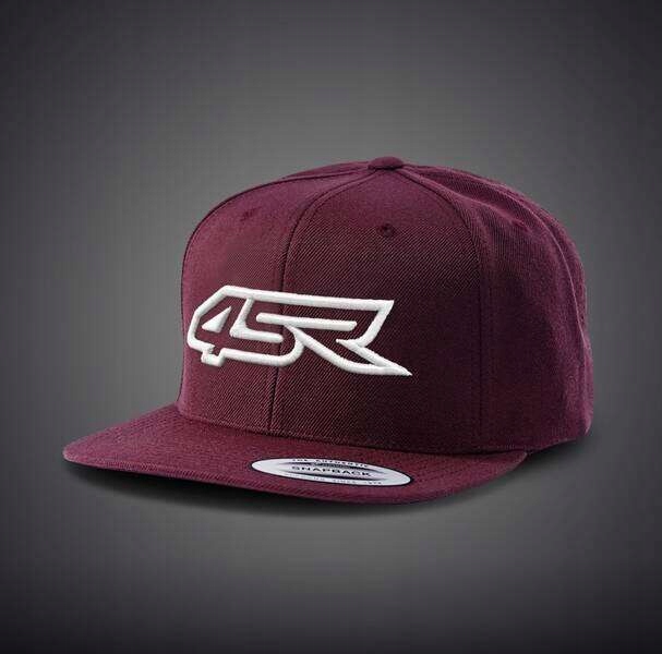 CZAPKA CZAPECZKA CON DASZKIEM 4SR BORDEAUX SNAPBACK 