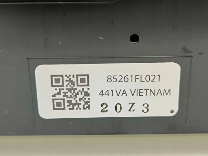 SUBARU FORESTER SK 2024 MONITEUR MONITEUR ÉCRAN