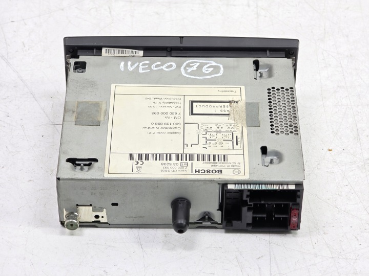 IVECO DAILY 06-14 RADIO 5801398980 7G 7620000093
