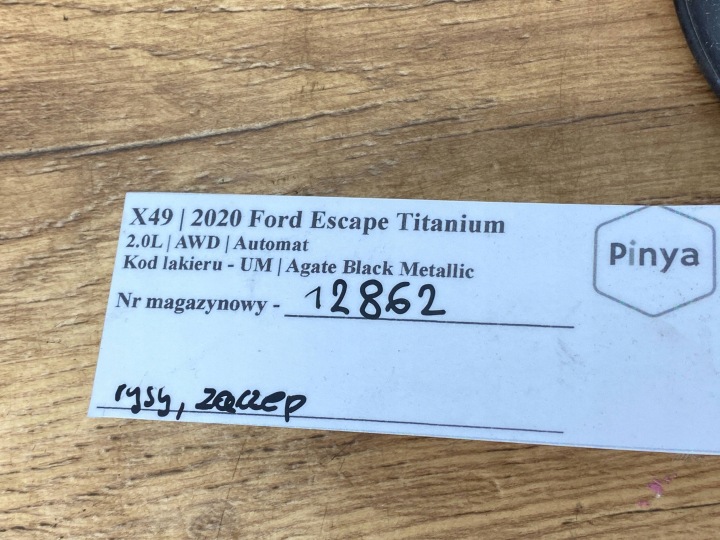 CLAPET GOULOTTE DE REMPLISSAGE CARBURANTS FORD ESCAPE IV 2020+