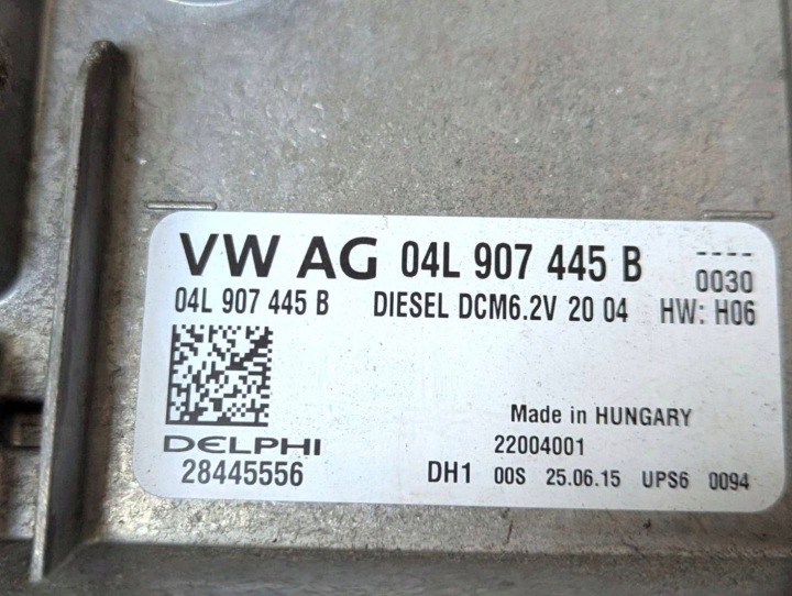 KIT DE DÉMARRAGE SKODA OCTAVIA 3 (A7) 2015 04L907445B