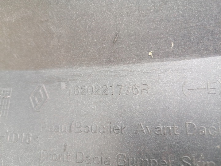 PARE-CHOCS AVANT AVANT DACIA DUSTER 2 II 2017-2024R