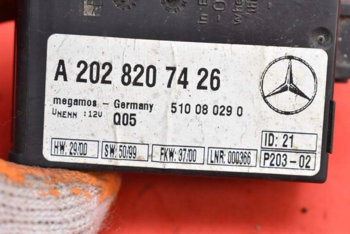 CONTRÔLEUR MODULE ALARME A2028207426 MERCEDES CLK W208 99-03
