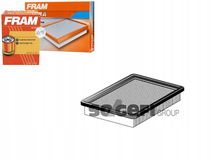 CA7597 FILTRO AIRE FRAM PC2219E A1208C 25099149 83562 