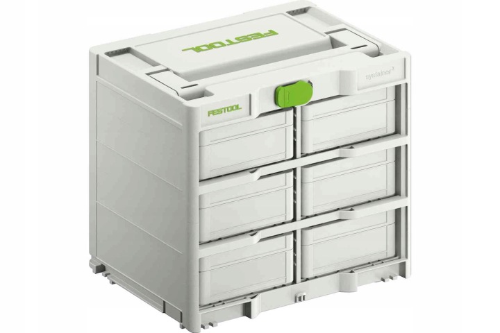FESTOOL SUPPORT SUR SYSTAINERY SYS3-RK/6M 337-SET MOBILNY REGAL 6 SYSTAINEROW
