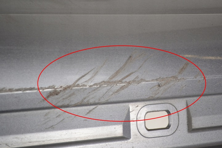 MERCEDES-BENZ CLA COUPÉ C117 PLASTIQUE PROTECTION DROIT SEUIL 2017