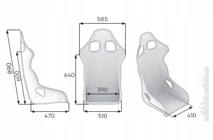 SIÈGE SPORTIF RAJDOWY SPHÉRIQUE OMP FIA OMP HA/741E/N