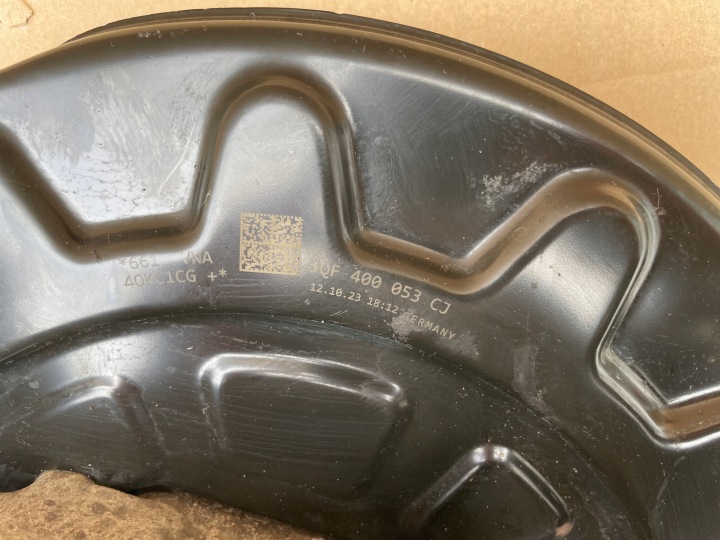 ROTULE DE DIRECTION DISQUE AVANT GAUCHE 5Q0407257B TIGUAN KODIAQ Q3 2.0 TDI ORIGINAL