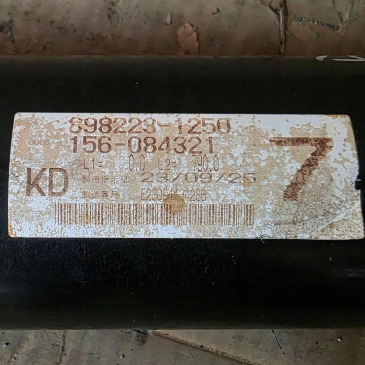 ARBRE DE TRANSMISSION COMPLET ISUZU M21 NQR NPR 189-190CM 8982231250