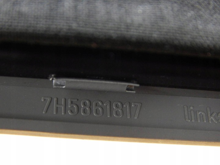 VW T5 MULTIVAN STORE FLANC GARNITURE DE PORTE GAUCHE ARRIÈRE 7H5861817
