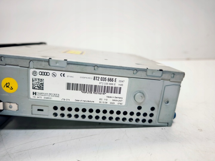 UNITÉ MMI LECTEUR DE CARTE KART SD AUDI A4 B8 A5 8T Q5 8R 8T2035666E