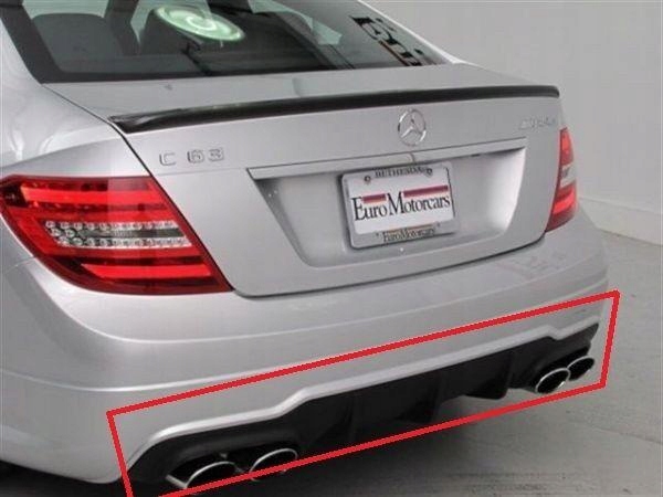 REVÊTEMENT PARE-CHOCS MERCEDES ESSENCE C 63 AMG BERLINE COUPÉ W204 ORIGINAL