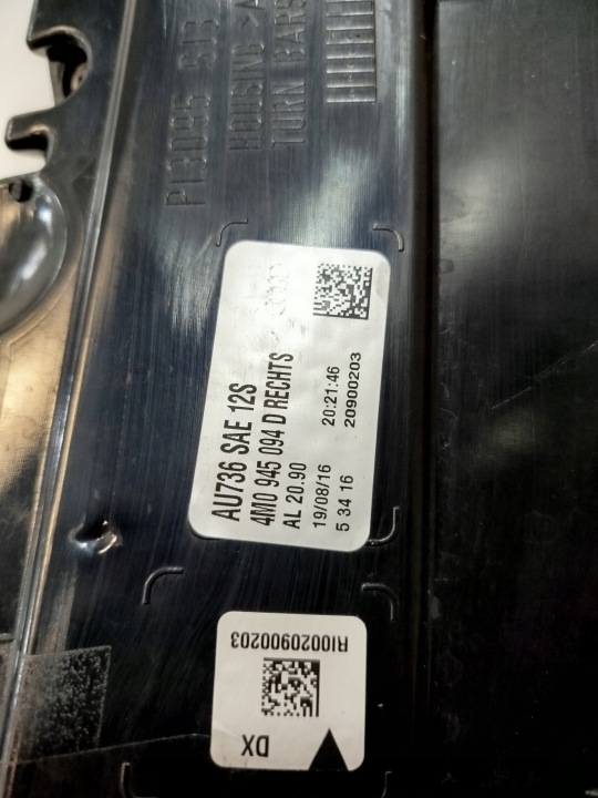 PHARE DROIT ARRIÈRE AUDI Q7 4M AVANT RESTYLAGE 4M0945094D ORIGINAL USA