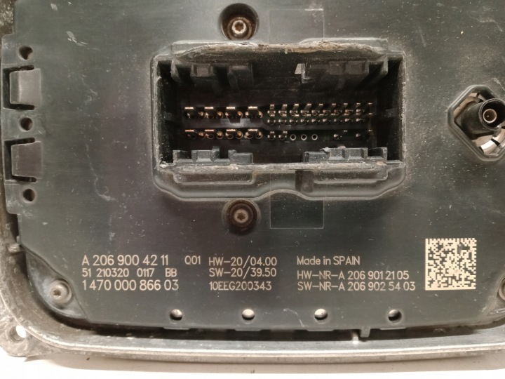 MERCEDES W206 W223 CONVERTISSEUR MODULE A2069004211