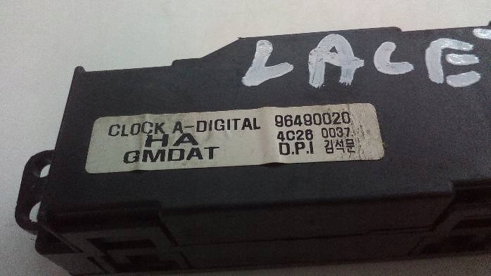 MONITEUR HORLOGE CHEVROLET LACETTI 96490020