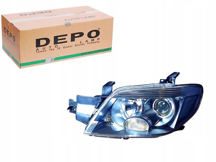 DEP214-1179L-LDEM7/RS8 LAMP (H1/HB3 ELECTRICAL COLOR WKLADU: BLACK