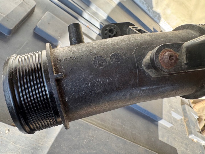 TUYAU TUYAU FIL ÉCHANGEUR D'AIR DE SURALIMENTATION Q5 80A ORIGINAL 80A145979C 80A145673K