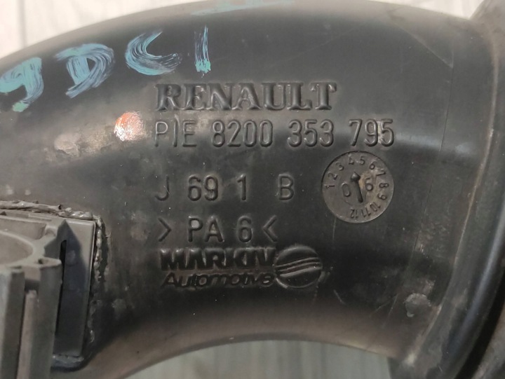 RENAULT LAGUNA II 2 TUYAU TUYAU FIL AIR 8200353795