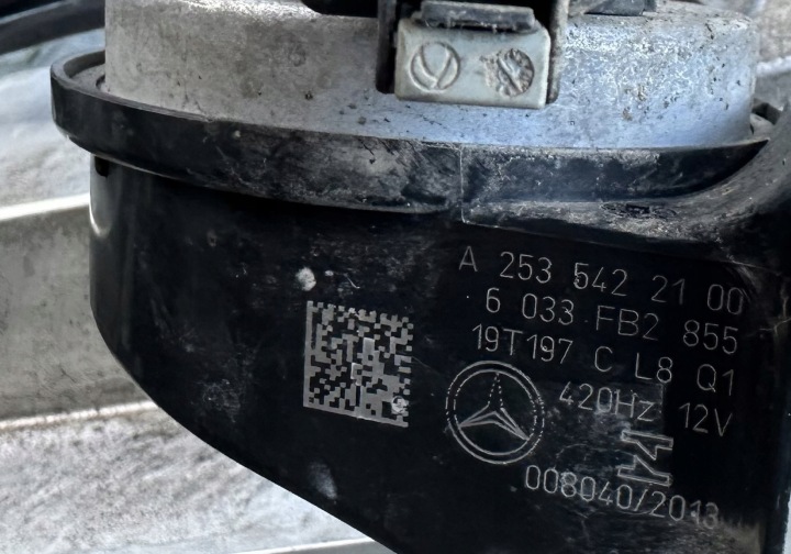 MERCEDES KLAXON SIGNAL DROIT GLC 253 EQC 293 A2535422100