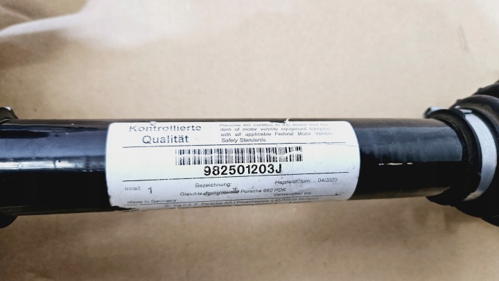 DEMI-ARBRE DROIT ARRIÈRE PORSCHE 982 CAYMAN 982505436F