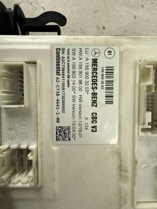 MODULE CONFORT INFINITI QX30 A1569021400 GASOLINE 115KW 2018