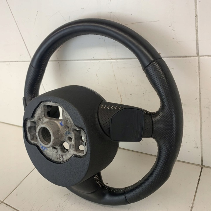 VOLANT CUIR PALETTES S-LINE MULTIFONCTIONNELLE JEU AUDI A6 C7 4G LIFT 16R