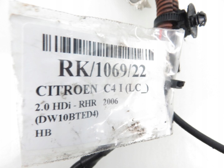 MOULURE BOUGIES CITROEN C4 2.0 HDI 9657375680