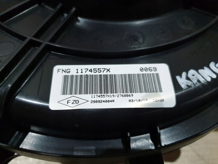 VENTILATEUR 290924004R RENAULT KANGOO III ZOE AVEC 20