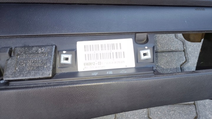 BMW 5 E60 E61 LCI LIFT START/STOP TABLEAU DE BORD COCKPIT NOIRE 05-10R EUROPE