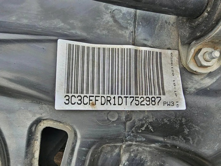 CHÂSSIS AVANT FIAT 500 (312_) 61701B 1.4L GASOLINE 2013