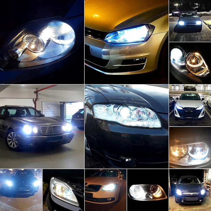 2 PIEZAS LUCES H15 BLUE XENÓN 5000K VW GOLF VI 6 VII 7 