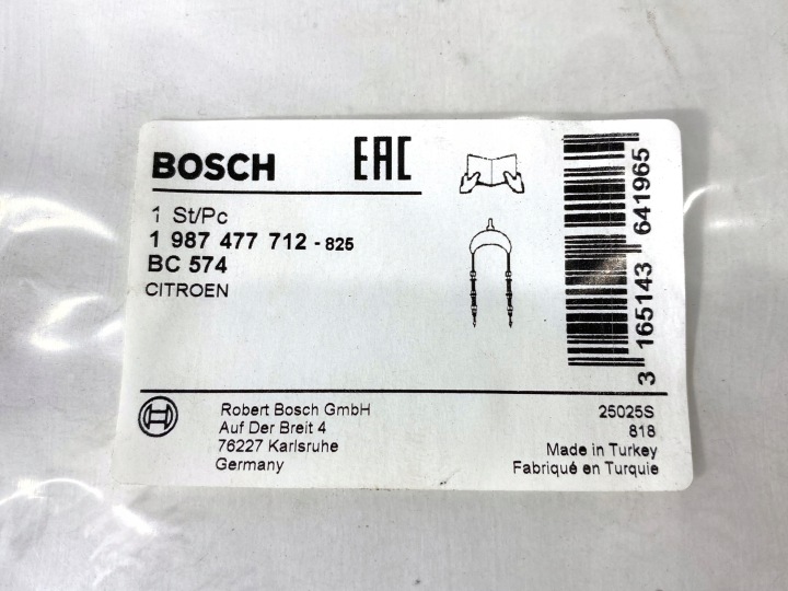 BOSCH CÂBLE FREINS MANUEL CITROEN C5 01-08