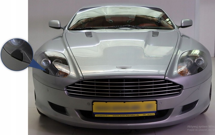 BRIDA CIEGA DE LAVAPARABRISAS FAROS ASTON MARTIN DB9 DBS P 